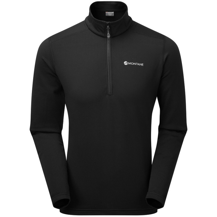 Фліс чоловічий Montane Protium Pull-On Black (MPROPBLA)