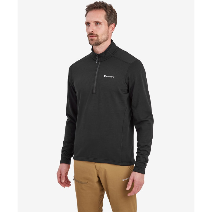 Фліс чоловічий Montane Protium Pull-On Black (MPROPBLA)