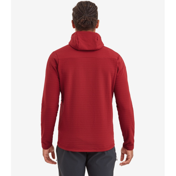 Фліс чоловічий Montane Protium XT Hoodie Acer Red (MPRXHACR)