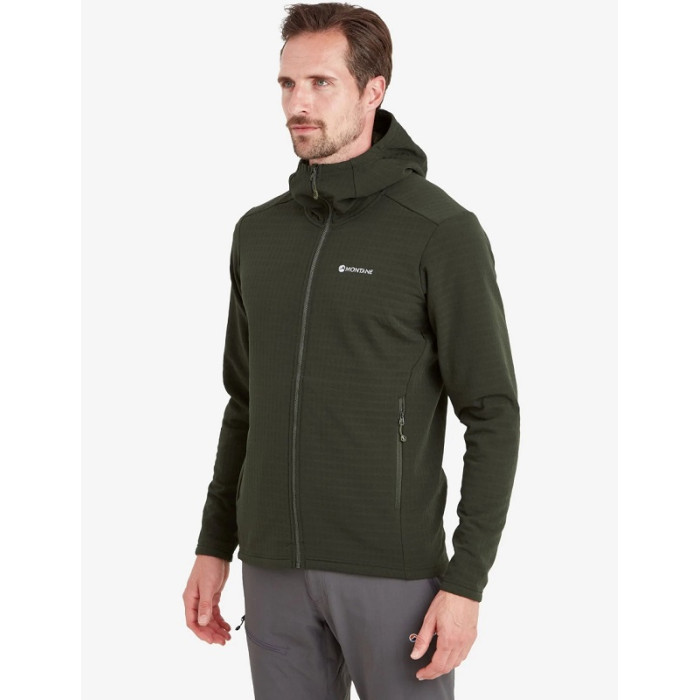 Флис мужской Montane Protium XT Hoodie Oak Green (MPRXHOAK)