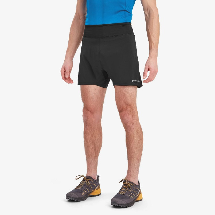Шорты мужские Montane Slipstream 5 Shorts Black (MS5SHBLA)