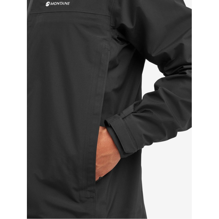 Куртка мужская Montane Solution Jacket, Black (MSOJABLA)