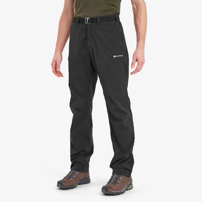 Штани чоловічі Montane Terra Lite Pants Regular Black (MTLPRBLA)