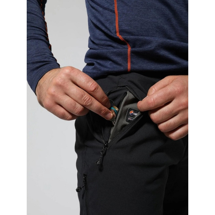Штани чоловічі Montane Terra Stretch Pants Long Black (MTSPLBLA)