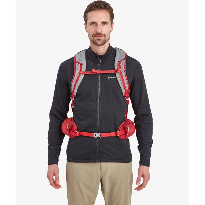 Рюкзак Montane Azote 25 Acer Red (PAZ25ACRO15)