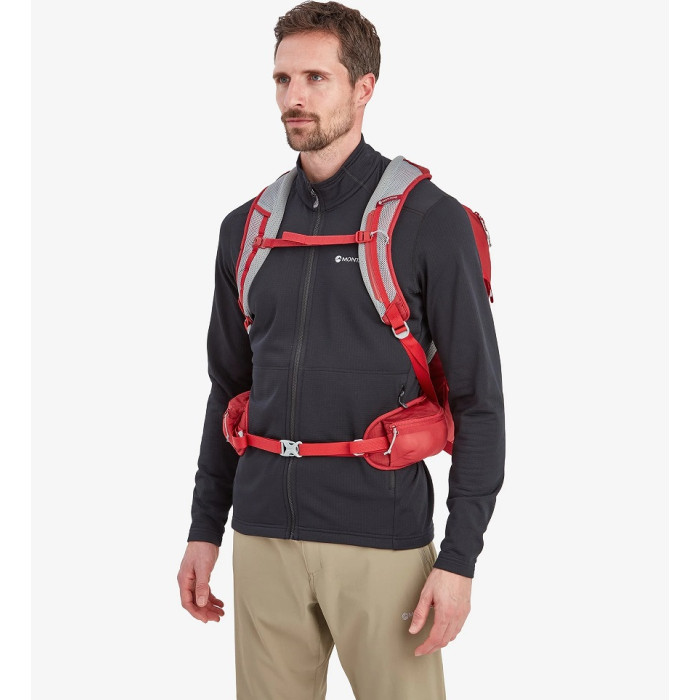 Рюкзак Montane Azote 25 Acer Red (PAZ25ACRO15)