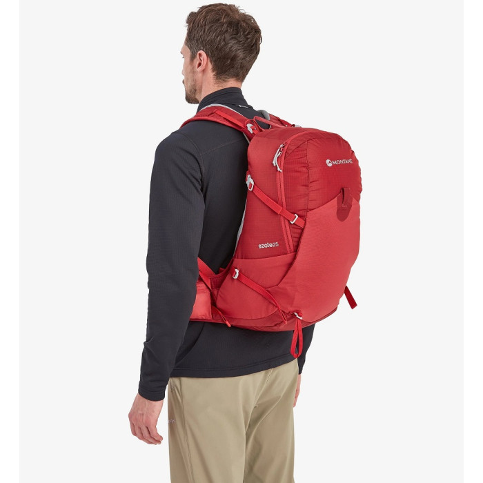 Рюкзак Montane Azote 25 Acer Red (PAZ25ACRO15)