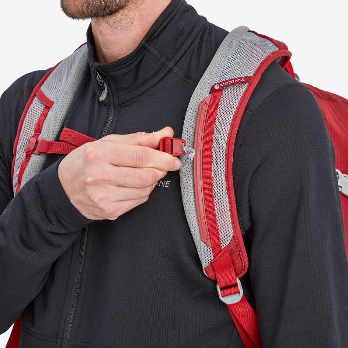 Рюкзак Montane Azote 25 Acer Red (PAZ25ACRO15)