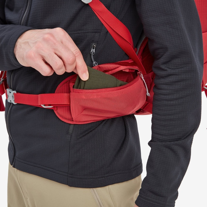 Рюкзак Montane Azote 25 Acer Red (PAZ25ACRO15)