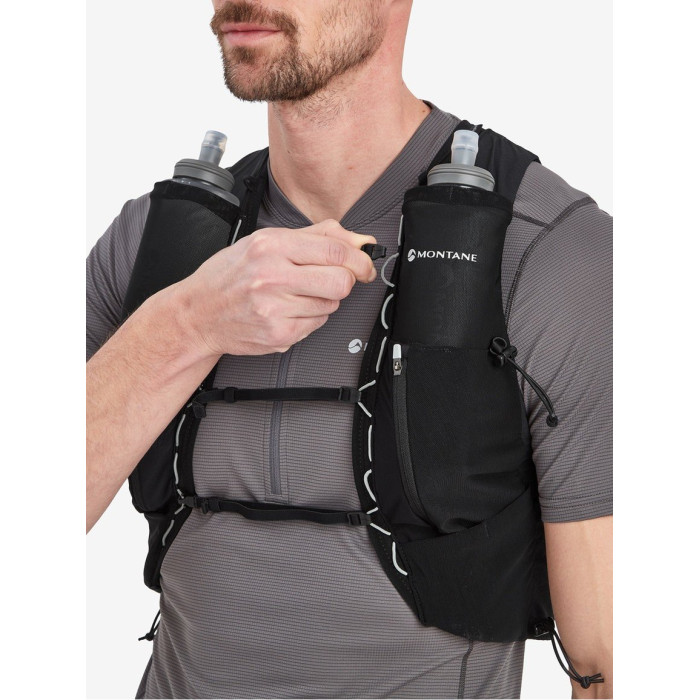 Рюкзак-жилет Montane Gecko VP+, Large, Black (PGEVPBLAN15)