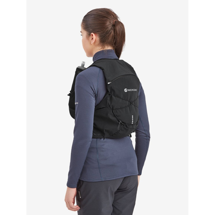 Рюкзак-жилет Montane Gecko Vp 12+, Medium, Black (PGP12BLAM15)