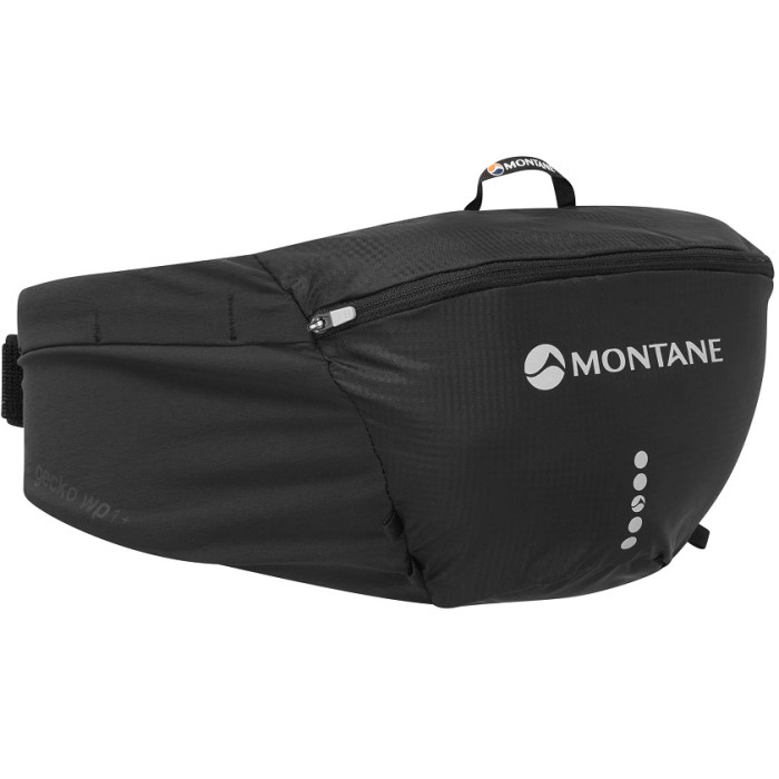 Сумка на пояс Montane Gecko WP 1L+ Black (PGWP1BLAO15)