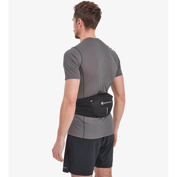 Сумка на пояс Montane Gecko WP 1L+ Black (PGWP1BLAO15)