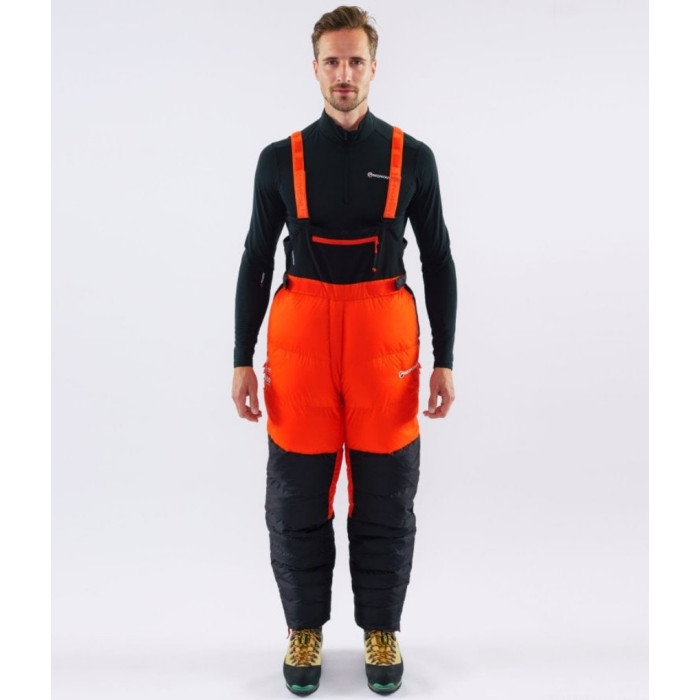 Штани Montane Apex 8000 Down Salopettes Firefly Orange (UAPXSFIR)