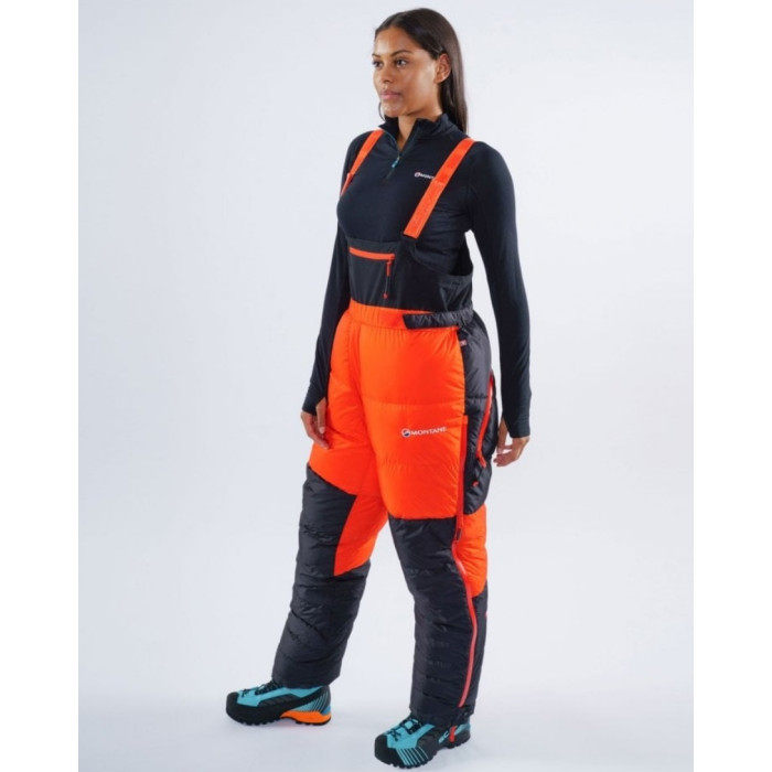Штани Montane Apex 8000 Down Salopettes Firefly Orange (UAPXSFIR)
