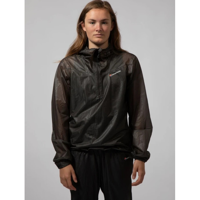Куртка чоловіча Montane Podium Pull-On Charcoal (UPDPOCHA)