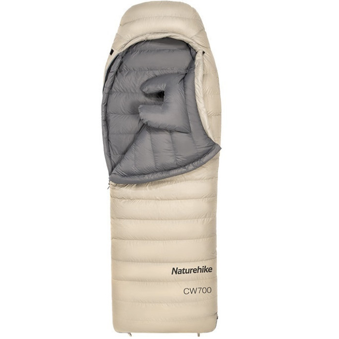 Спальний мішок Naturehike CW700 NH22YD001-Z, Beige (6927595700006)