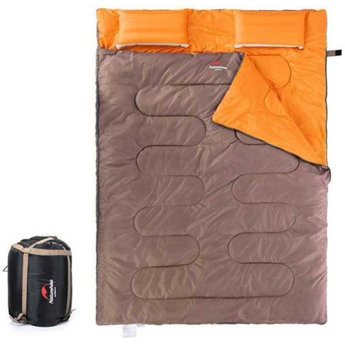 Спальний мішок Naturehike Double SD15M030-J, Brown (6927595703786)
