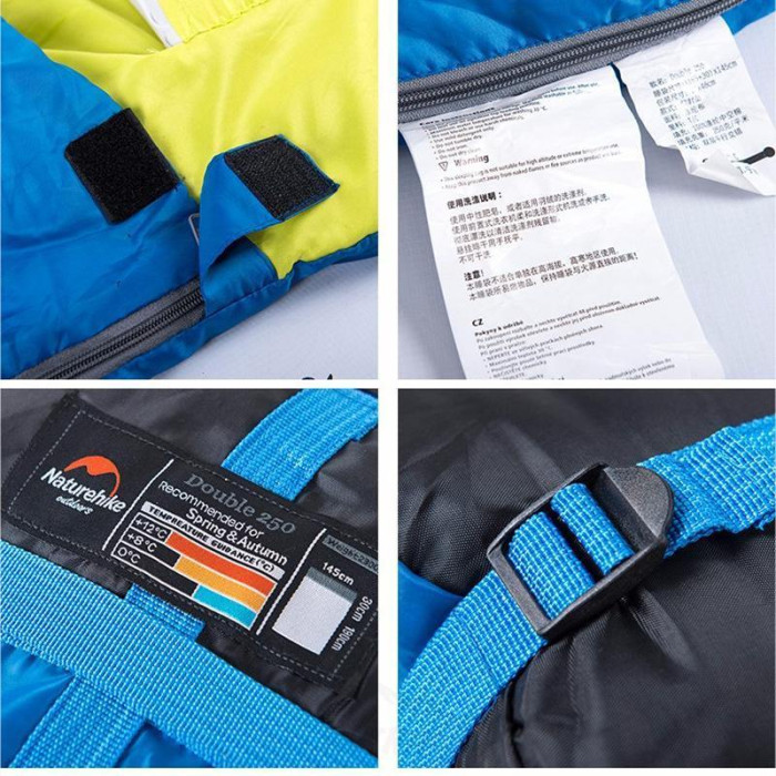 Спальний мішок Naturehike Double SD15M030-J, Brown (6927595703786)
