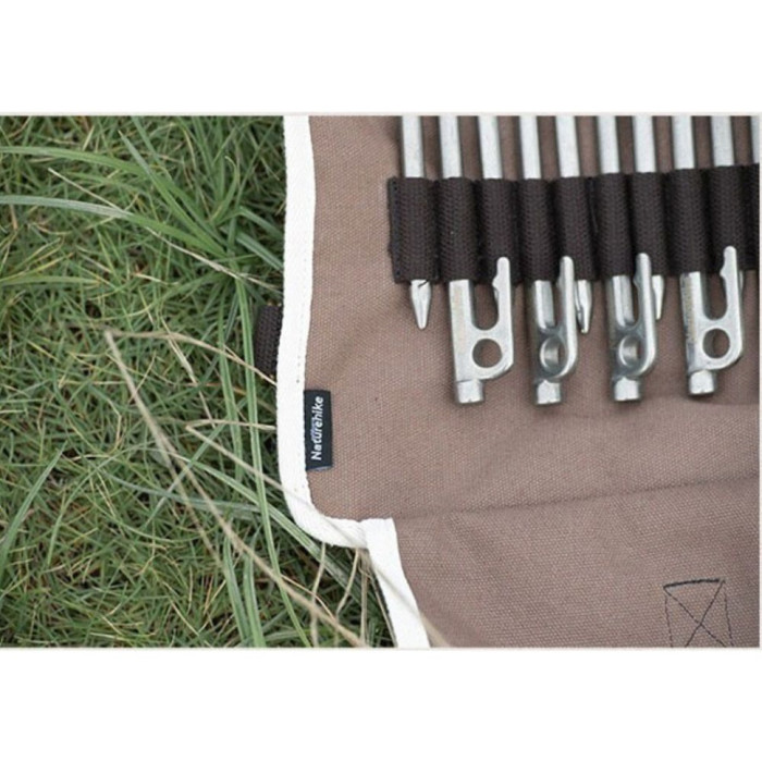 Чохол-органайзер для кілочків (маленький) Naturehike NH20PJ093 Brown (6927595705445)