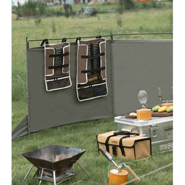 Чохол-органайзер для кілочків (маленький) Naturehike NH20PJ093 Brown (6927595705445)