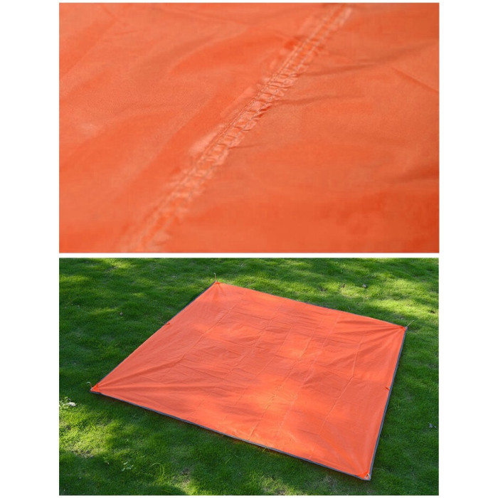 Тент Naturehike 210T NH15D005-X, 210х215 cm, Orange (6927595706114)
