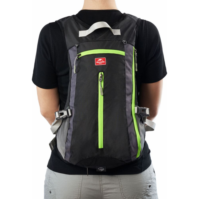 Рюкзак Naturehike Riding NH15C001-B, 15L, Black (6927595708002)