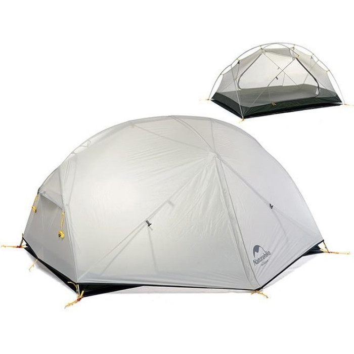 Намет Naturehike Mongar NH17T007-M, 20D, Grey (6927595708071)