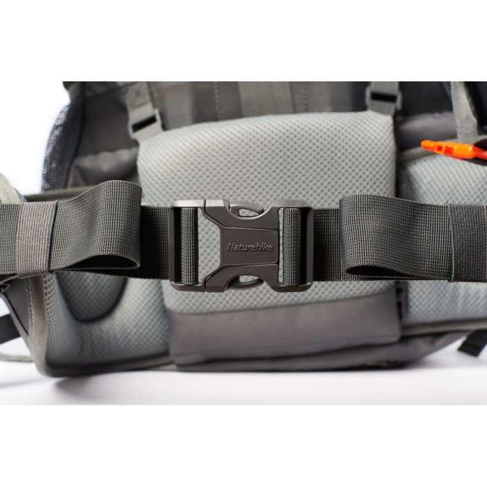 Рюкзак Naturehike NH70B070-B, 70+5L, Black-Grey (6927595709009)