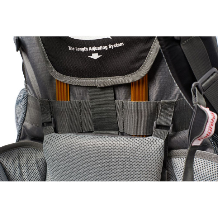 Рюкзак Naturehike NH70B070-B, 70+5L, Black-Grey (6927595709009)