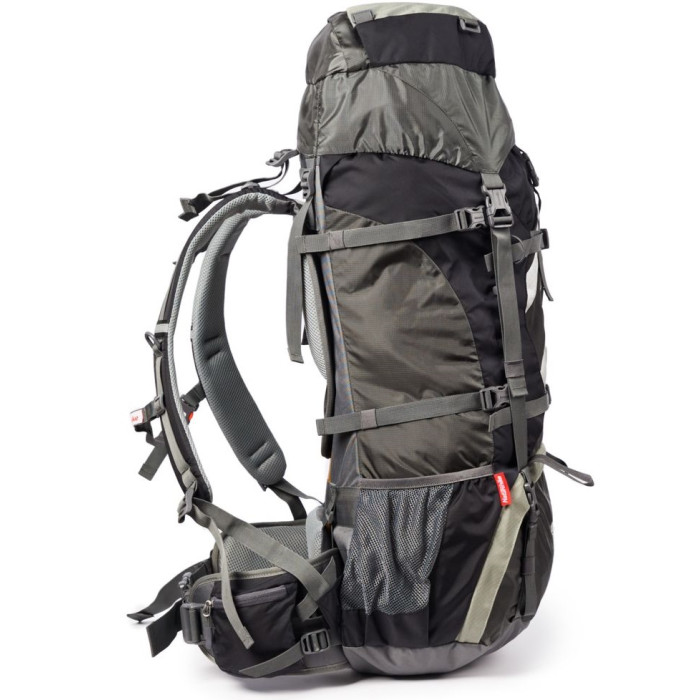 Рюкзак Naturehike NH70B070-B, 70+5L, Black-Grey (6927595709009)