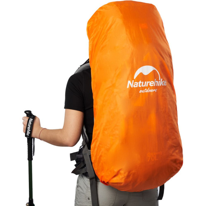 Рюкзак Naturehike NH70B070-B, 70+5L, Black-Grey (6927595709009)