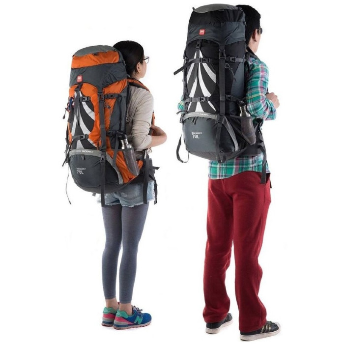 Рюкзак Naturehike NH70B070-B, 70+5L, Orange (6927595709016)