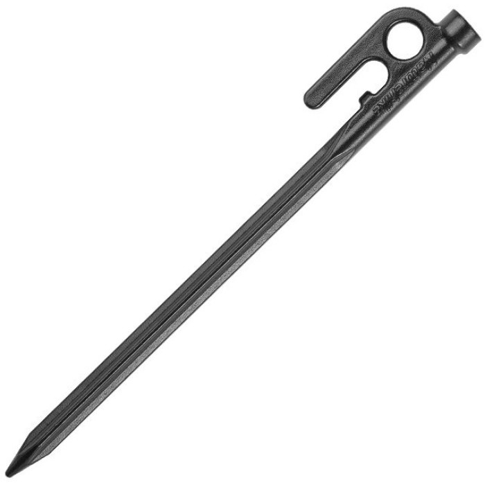 Кілок сталевий Naturehike CNH22ZP018, 20 cm, Black (6927595713297)