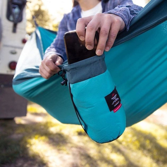 Гамак двухместный Naturehike NH21DC011 Blue (6927595713594)