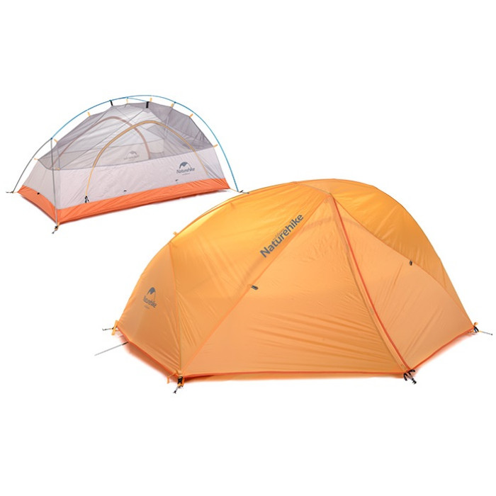 Намет Naturehike Star-River 2 Updated NH17T012-T, 210T, Orange (6927595716519)