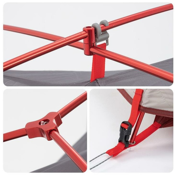 Намет Naturehike Star-River 2 Updated NH17T012-T, 210T, Orange (6927595716519)