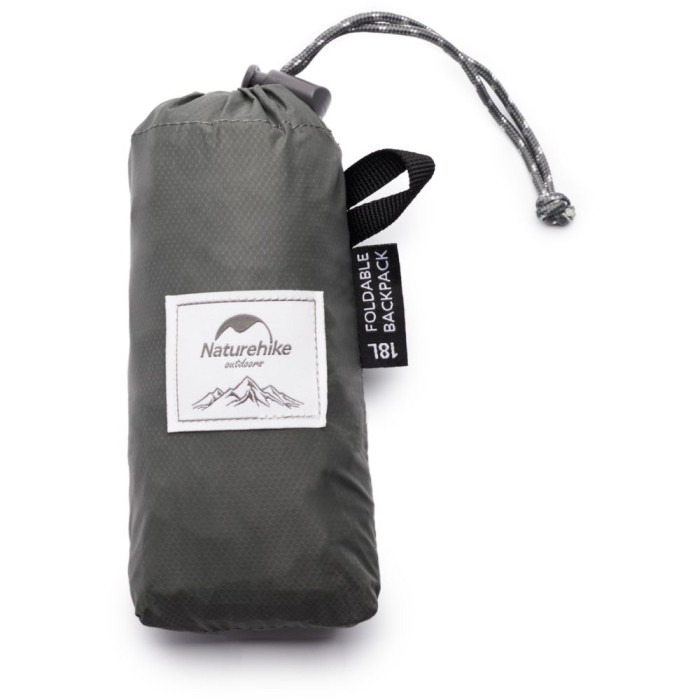 Рюкзак Naturehike Ultralight NH17A012-B, 18L, Grey (6927595718667)