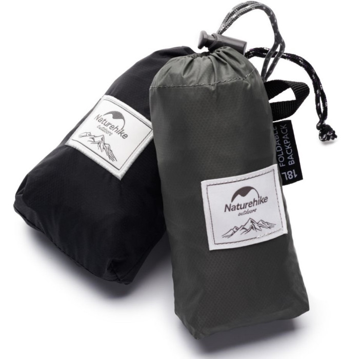 Рюкзак Naturehike Ultralight NH17A012-B, 18L, Grey (6927595718667)