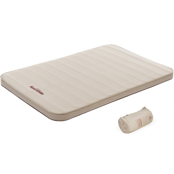 Матрац cамонадувний подвійний Naturehike NH20FCD08, 10cm, Beige (6927595719695)