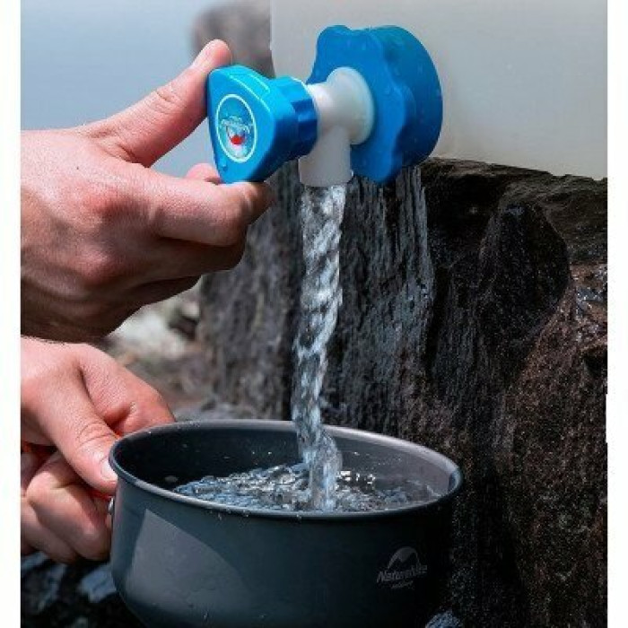Каністра для води Naturehike Water container 24 L NH16S024-T transparent (6927595721674)