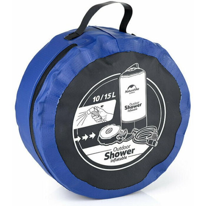 Душ кемпинговый Naturehike NH17L101-D Blue (6927595721872)