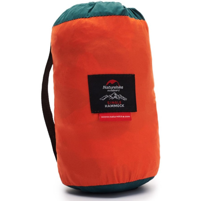 Гамак Naturehike Single Super light NH17D012-C, 340T polyester, Orange (6927595722145)
