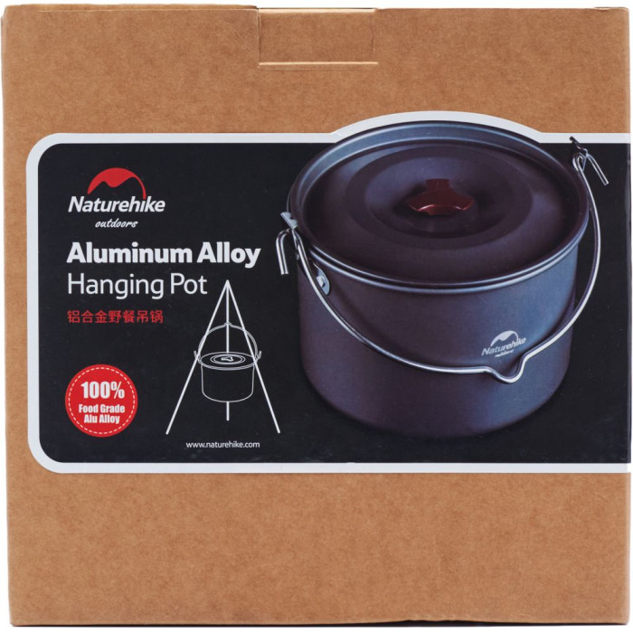 Каструля-казанок Naturehike Camping NH17D021-G 4 L, aluminium (6927595723173)