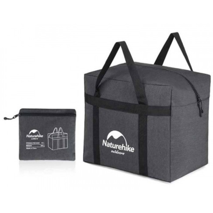 Сумка Naturehike NH17S021-M, 45L, Dark Grey (6927595724897)