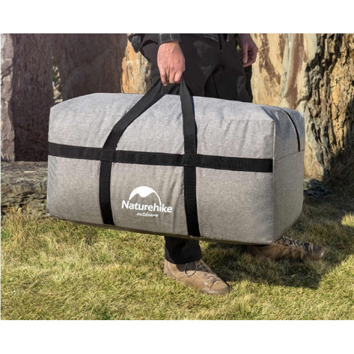 Сумка Naturehike NH17S021-L, 100L, Dark Grey (6927595724903)