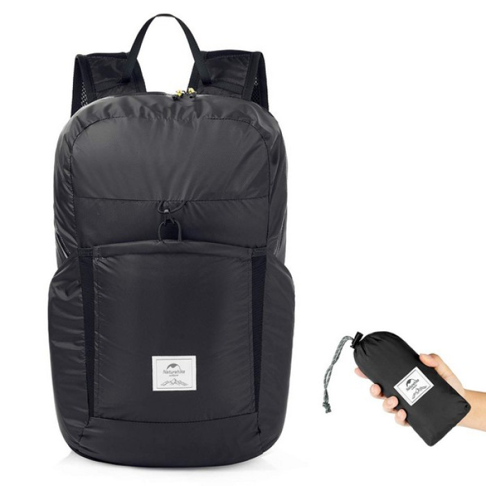 Рюкзак Naturehike Ultralight NH17A017-B, 22L, Black (6927595725092)