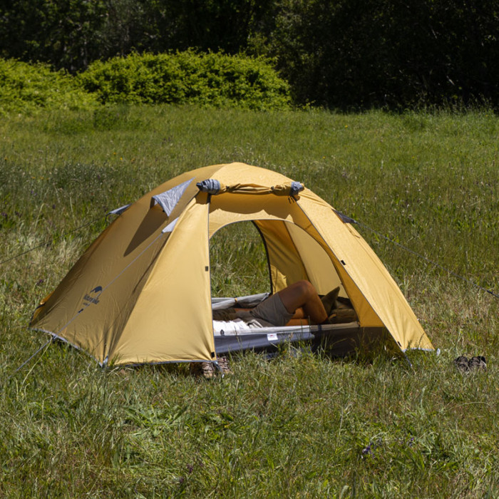 Намет Naturehike P-Series NH18Z022-P, 210T/65D, Yellow (6927595783610)