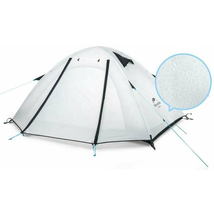 Намет Naturehike P-Series NH18Z022-P, 210T/65D, White (6927595729625)