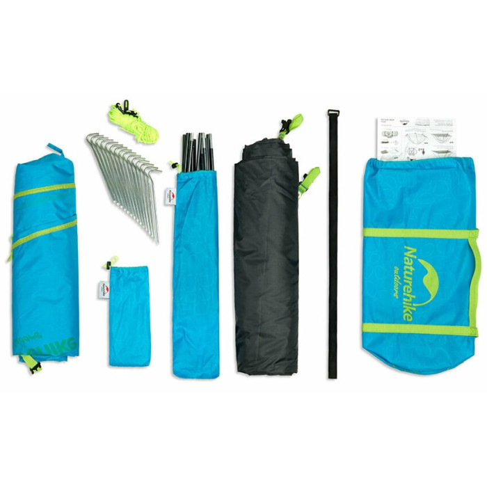 Намет Naturehike P-Series NH18Z044-P, 210T/65D, Orange (6975641887676)